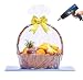 Extra Large Jumbo Shrink Wrap Bags Cellophane Bags for Easter Baskets - 35 x 44 Inch Premium Quality Bags (5 pcs)