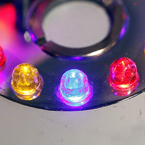 Aqlighting 24V Led Fog & Mist Maker, Ultrasonic Mister & Essential Oil Humidifier, Submersible Underwater Fountain & Pond Light With 12 Super Bright Color Variations Perfect Holiday Or Halloween Decor #TOP1