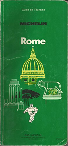 Michelin Green Guide: Rome (French Edition) [French] 2060055822 Book Cover