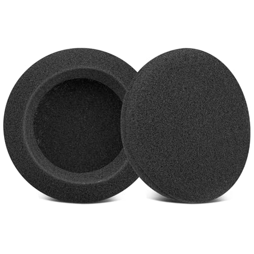 Image of SOULWIT 6Pcs Replacement Earpads for Logitech H340 Headsets, Soft and Durable Sponge Ear Pads Cushions with High-Density Foam - Black