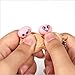 Guoguonb 6 PCS Anti-Stress Entlastende Squeeze Toys Bean Bohne Anhänger Schlüsselanhänger Toys Squeeze Lustige Gadgets Reduziert Angst und Stress für Geschenke