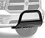 Barricade 3.50-Inch Oval Bull Bar with Skid Plate; Black Compatible with 09-18 RAM 1500, Excluding Rebel