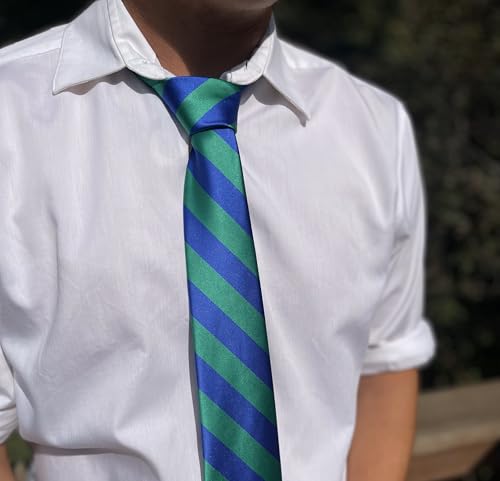 Image of tiemart Men's Striped Tie Standard Length