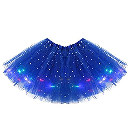menina iluminar saias tutu | Encantadoras meninas elásticas iluminam saias tutu - 3 camadas saias tu