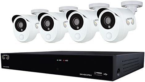 Night Owl Security 8 Channel 1080p HD Video Security DVR with 1 TB HDD and 4 x 1080p Wired Infrared Cameras