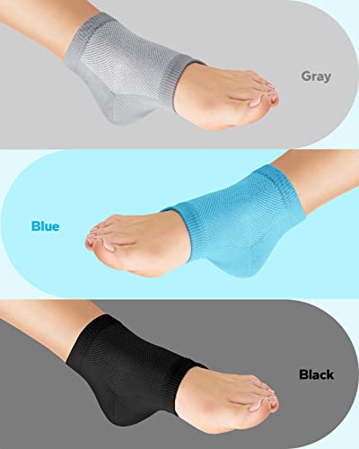 Moistmate 2-Pairs Heel Socks For Dry Cracked Feet, Moisturizing Socks For Foot Care, Cracked Heel Repair For Dry Feet, Foot Calluses, Rough Heel, Aloe Socks For Women And Men, Foot Spa Socks (Blue) #TOP6