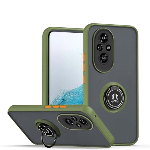ILING Case for Honor 200 Pro 5G, Ultra-thin Translucent Matte Frosted PC Hard Back Cover