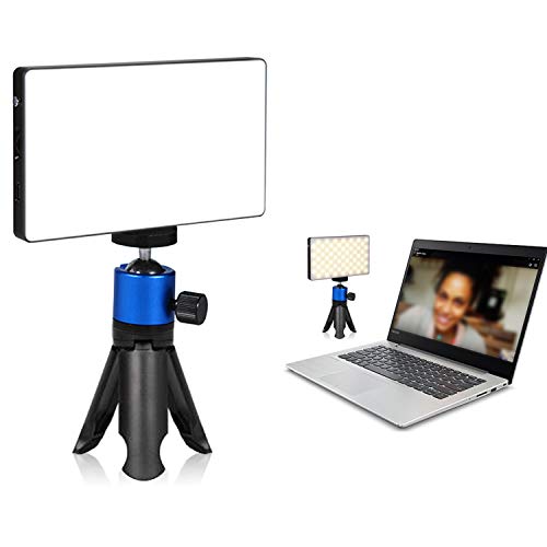 LED Video Lighting for Conference Zoom Light Stream Light Photography Lighting Built in 4040mAh Battery USBC Port