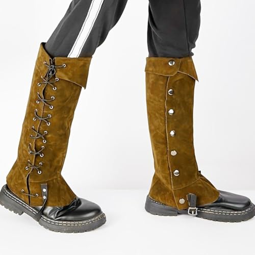Bottes De Pirate Faciles à Imiter avec nos Couvre-bottes Médiévaux Ajustables - 3