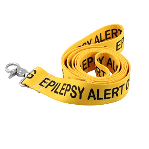 MYSOMY Epilepsy Alert Dog Lead - 150cm, Epilepsy Alert-l, 150 centimeters