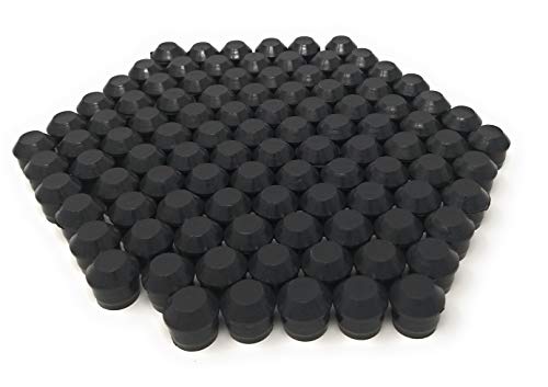 Folding Chair Stabilizer Plugs (100 Pack) - Replacement Plastic Top of Leg Inserts