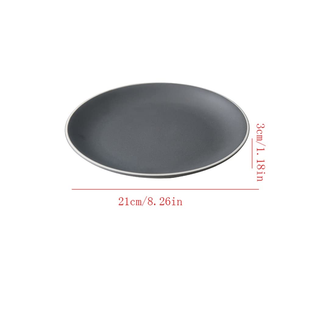 piatti di tutti i giorni per i pasti Piatto da insalata, Piatti , Piatti, Ciotola for la casa, Ciotola for riso, Ciotola grande for zuppa, Ciotola for noodle, Stoviglie in ceramica semplici, Tavolo da