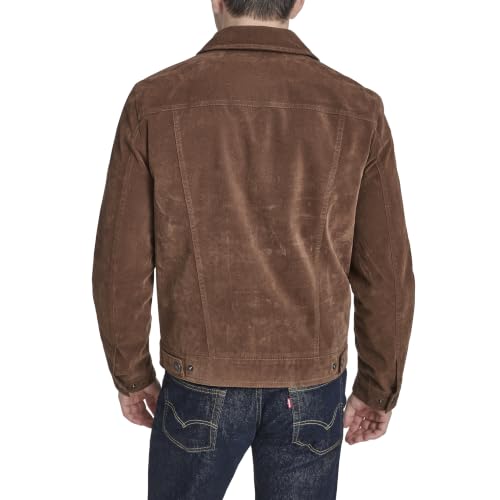 Image of Levi's Men's Faux Leather Classic Trucker Jacket