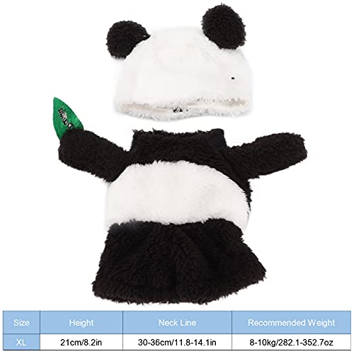 Hozee Panda Puppy Dog Pet Costume, Dog Panda Costume for Small and Medium Dogs Role Playing and Daily Use - Image 2