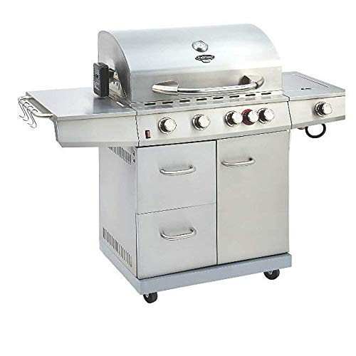 Select Barbecue à gaz avec 5 brûleurs et rôtissoire