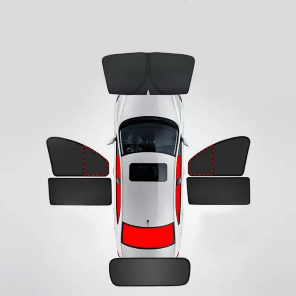 LUNQIN Custom Fit Car Sun Shade For Subaru Crosstrek 2018-2025 - Foldable Windshield Sunshade, Heat Insulation & UV Protection - View #9