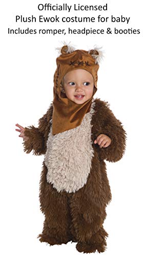 Star Wars Classic Ewok Deluxe Plush Costume Romper, Toddler #TOP2