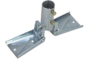 Heavy Duty Roof Mount for Masts up to 1-1/2" OD - EZ...