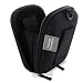 Produktbild XiRRiX Kameratasche Hardcase für Kompaktkamera - Kamera Tasche mit Umhängeband und Gürtelschlaufe kompatibel mit Canon Ixus 180 185 190 HS - kompatibel mit Sony DSC W810 W830 WX220 WX350 - schwarz