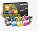 Produktbild INBUSCO LC421 LC 421 Druckerpatronen Kompatibel für Brother LC-421, MFC-J1010DW, DCP-J1140DW, DCP-J1050DW (1x BK 1xCY 1x MG 1x YE)