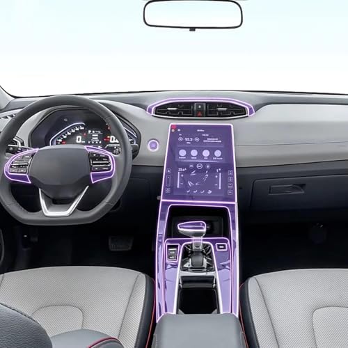 Film protection Hyundai IX25 évite rayures console centrale 2020-2023