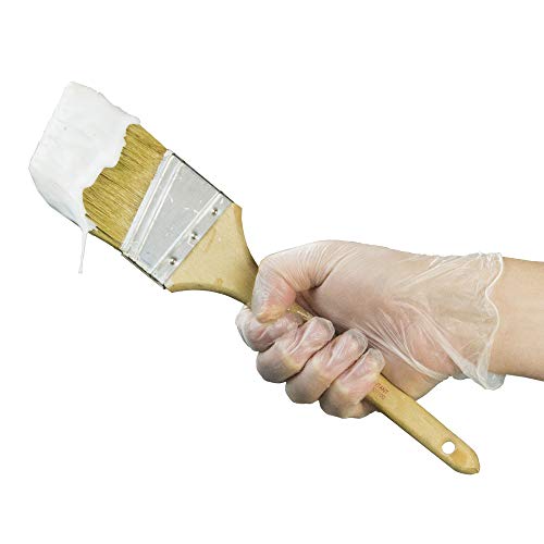 Gloveplus Ammex Industrial Clear Vinyl Gloves, Latex Free, Powder Free, Food Safe, Disposable, Non-Sterile #TOP3