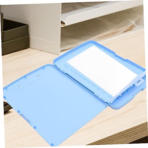Porte-documents portable TEHAUX boîte de rangement documents et bac de rangement papier A4