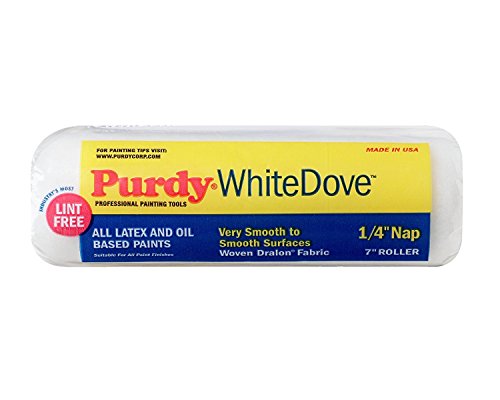 Purdy 140662071 White Dove Roller Cover, 7 inch x 1/4 inch nap