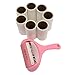 Rouleau Collant +7 Rechange Collant Rouleau à Peluches élimine Facilement et Rapidement Les Poils d'animaux la Poussière et Les Peluches des Vêtements Meubles et Sièges de Voiture