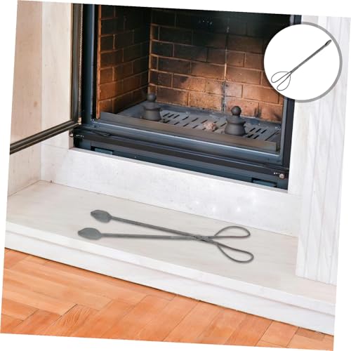 Pinza para chimenea resistente Gadpiparty con agarre cómodo antideslizante 8