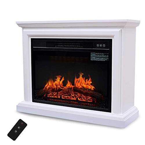 Elektrokamin Suite Elektroherd Innenheizung 3 realistische Flammeneffekt Einstellungen Holz Fernbedienung - 1,4 kW 80 * 27 * 62 cm