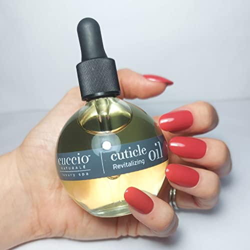 Cuccio Naturale Peach & Vanilla Cuticle Revitalizing Oil – Hydrating Treatment for Dry, Damaged Cuticles and Thin Nails – Paraben-Free, Cruelty-Free Formula – 2.5 oz - Image 4