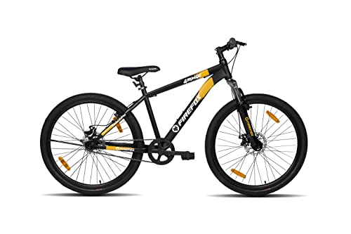 Image of Firefox Bikes Grunge-D , 27.5T MTB Mountain cycle for Unisex Adult I Frame size: 17 Inches (BLACK) I First Free Service available, L