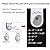 WinZo UF080 18.25" Elongated U Shape Toilet Seat Soft Close Quick Release UF Heavy Duty Bigger Cover White
