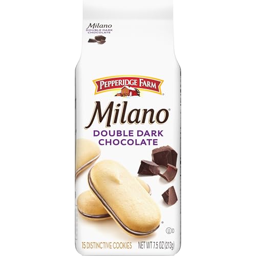 Pepperidge Farm Milano Double Dark Chocolate Cookies, 7.5oz, Buy 2 to save more