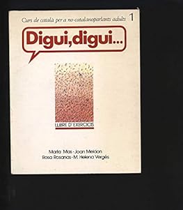 Digui, digui. llibre d'exer...