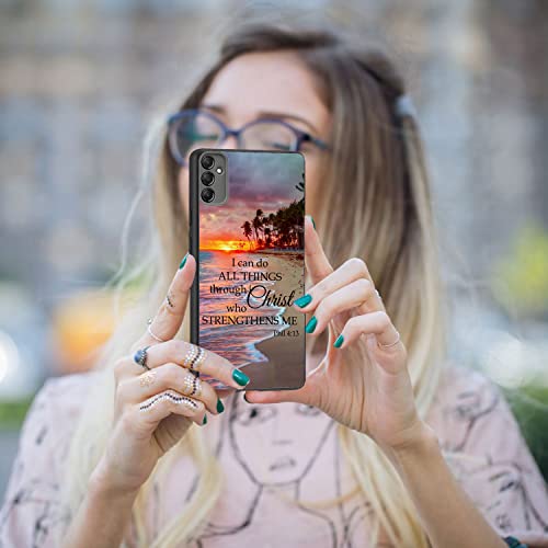 Case for Samsung Galaxy A54 5G, Soft Liquid Silicone Whole Body Scratch Proof Shockproof Fashion Protection Case Suitable for Samsung A54 5G, Sunset Beach - image 6