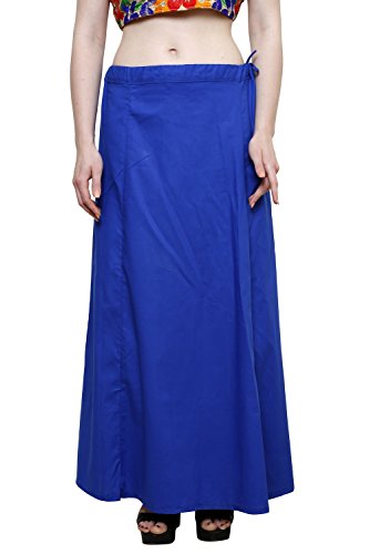 Image of Pistaa's combo of Women's Cotton Best Plain Solid Indian Readymade Inskirt Saree petticoats