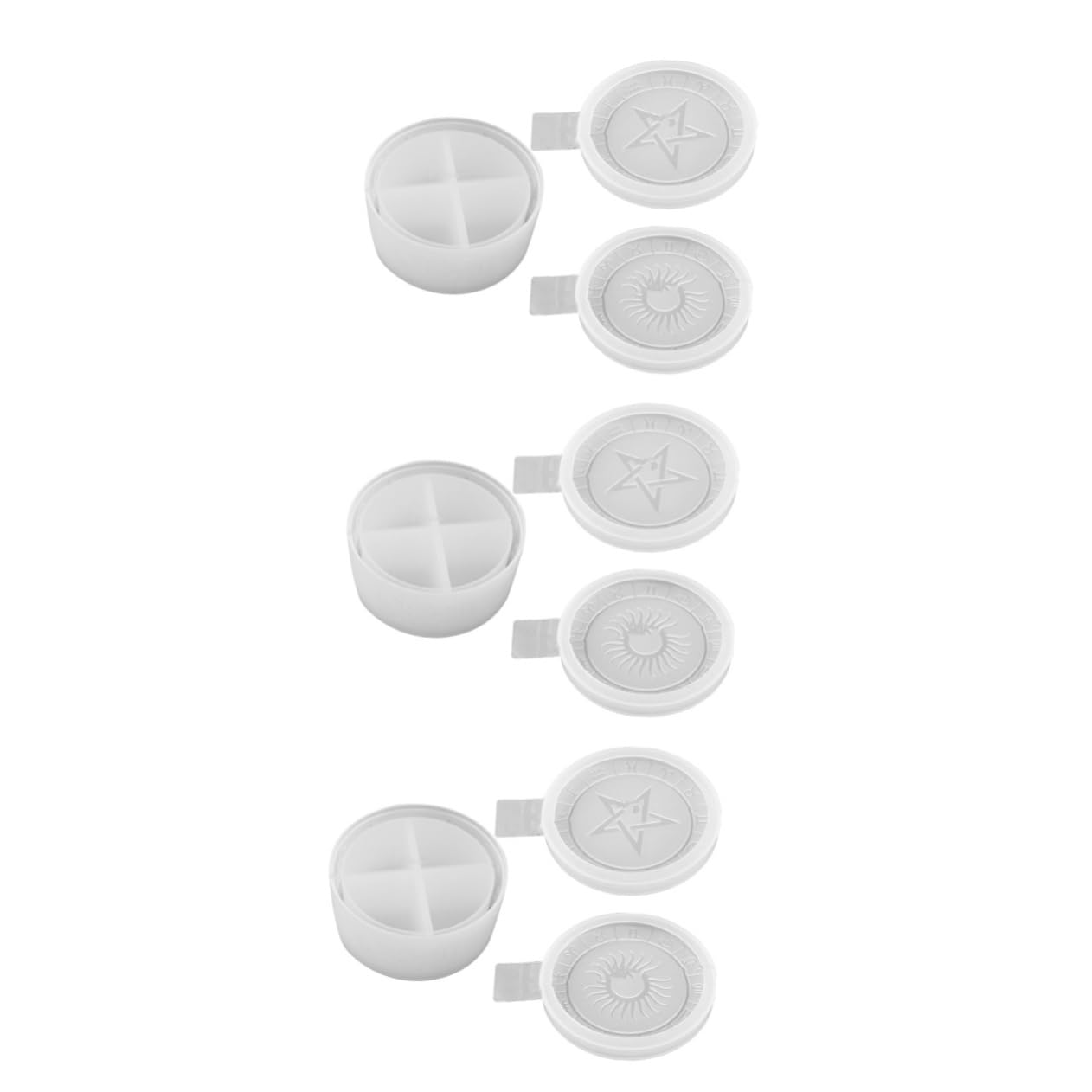 EXCEART 3juegos Mol Para Caja De Almacenamiento Moldes De Para Manualidades Base y Para Decoración y Organización