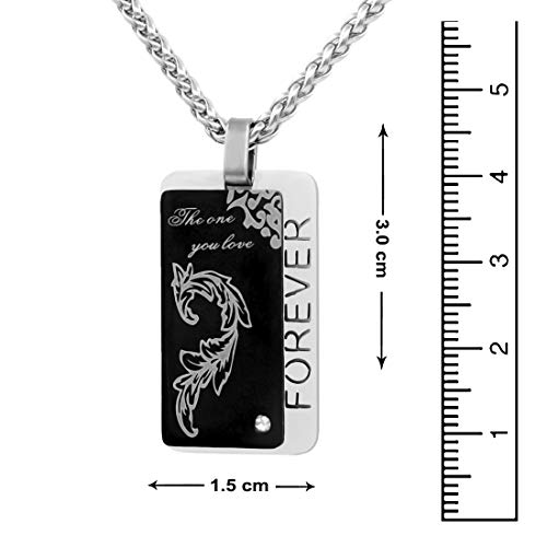 Image of Nakabh Premium Personality Stainless Steel Chain Pendant Locket