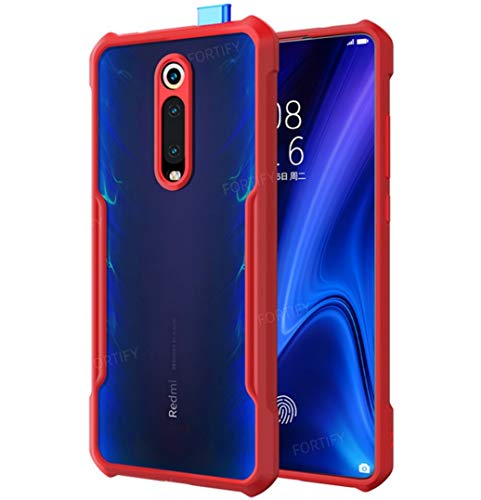 Image of RIGGEAR Xundd Back Cover Case for Redmi K20, Redmi K20 Pro(Armor|PC and TPU|Red)