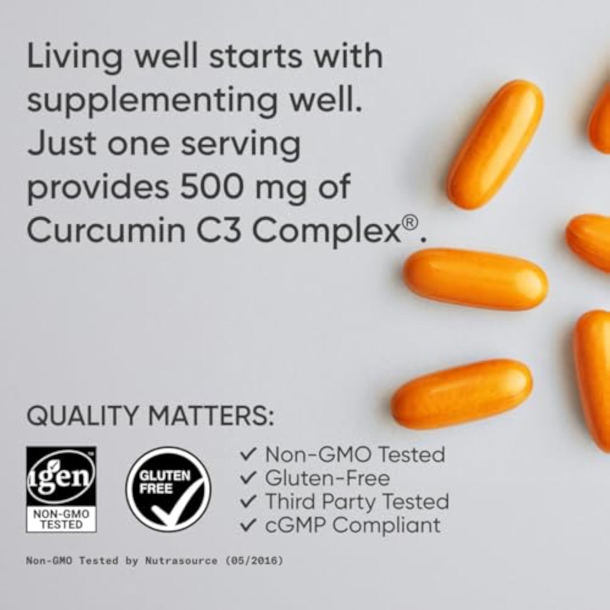 Sports Research Turmeric Curcumin C3 Complex 500 Mg