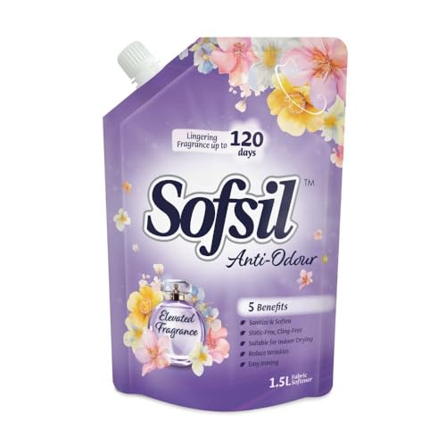 Sofsil Fabric Softener (Anti-Odour) Refill 1.5L