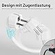 Vickwire Verlängerungskabel 3m Kabel Kabelverlängerungen mit Schutzkontakt Stecker Schuko Verlängerung 16A/250V, Weiß, H05VV-F 3G1,5 mm²