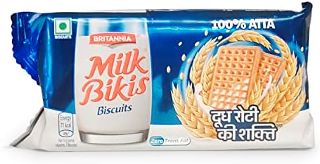 Britannia Milk Bikis Biscuits, 76g Pouch