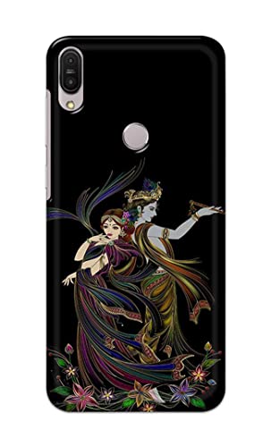 Image of Lord Radha and Krishna Hard Back Case Cover for Asus Zenfone Max Pro (M1) ZB601KL / ZB602KL (5.99 inch) Back Cover -(J5) VNS2223