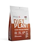 PhD Nutrition Diet Plant, Vegan Protein Powder Plant Based, Salted Caramel, High Plant Protein, 19 Servings Per 500g Bag