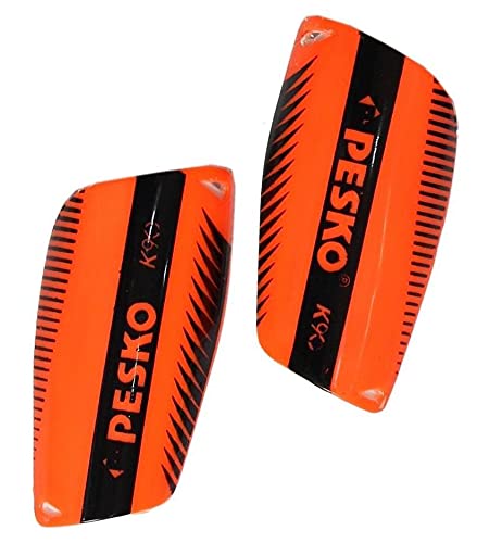 PESKO Football Shin Guard (Pack of 1 Pair) Football Shin Guard (Orange) (B095732M34) Amazon Price History, Amazon Price Tracker