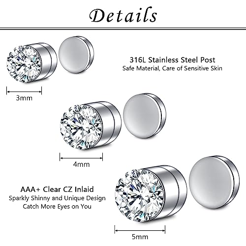 اقراط انف حلقية مزيفة للحاجز الانفي من توكرينج، اقراط بمشبك على الشفاه والاذن، مجوهرات غير مثقوبة للنساء والرجال بلون فضي