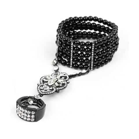 YERTTER Vintage Pearl Bracelet Cover